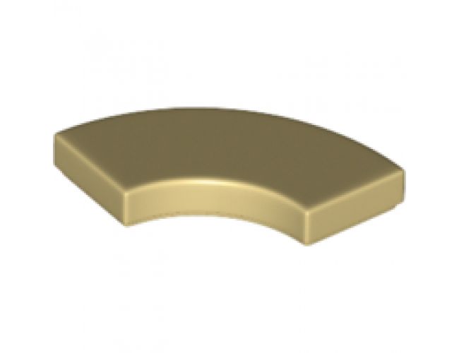 Tile, Round Corner 2 x 2 Macaroni