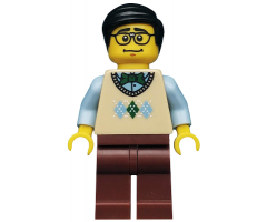 Computer Programmer, Series 7 (Minifigure Only without Stand and Accessories)