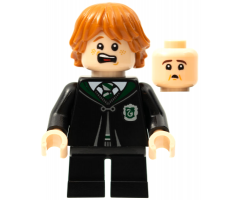 Ron Weasley, Slytherin Robe, Vincent Crabbe Transformation