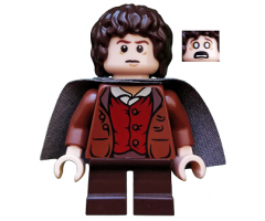 Frodo Baggins - Dark Bluish Gray Cape