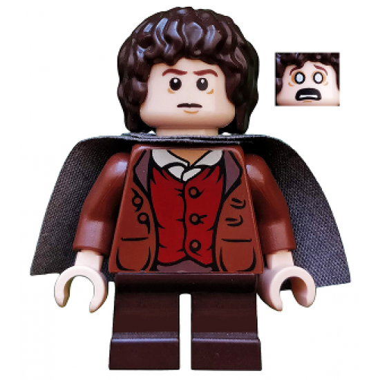 Frodo Baggins - Dark Bluish Gray Cape