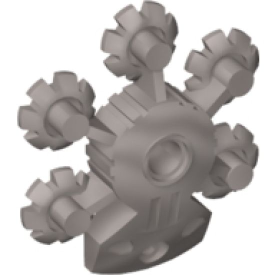 Bionicle Weapon 5 x 5 Shield with Gear Tips