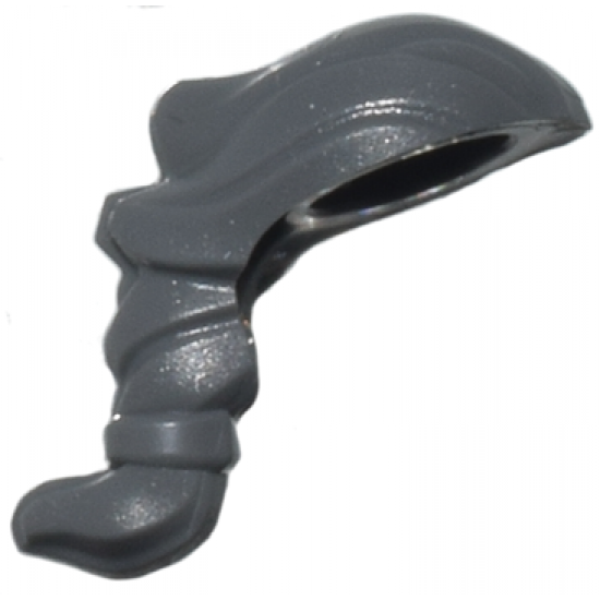 Minifigure, Hair Narrow Swept Back with Ponytail