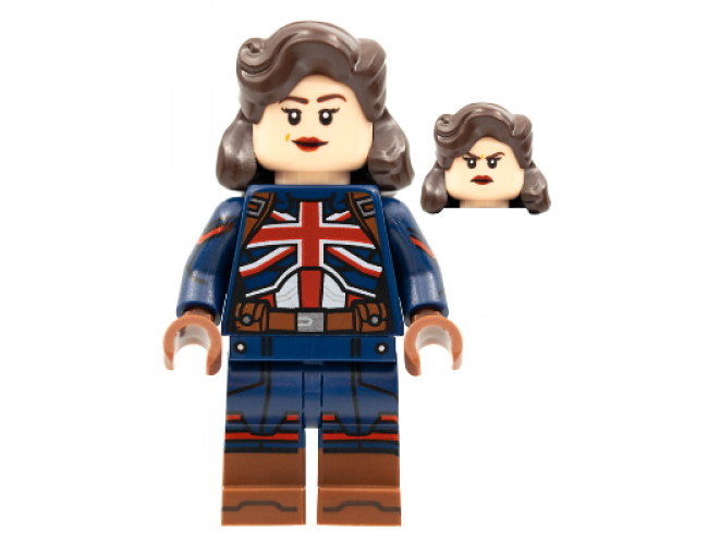 Captain Carter, Marvel Studios (Minifigure Only without Stand and Accessories)