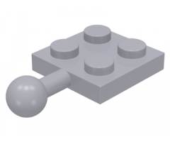 Plate, Modified 2 x 2 with Tow Ball