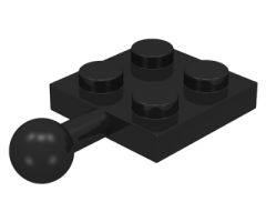 Plate, Modified 2 x 2 with Tow Ball