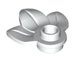 Plant Plate, Round 1 x 1 with 3 Leaves