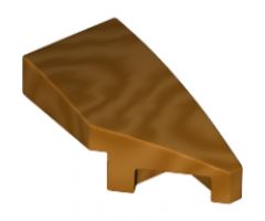 Wedge 2 x 1 with Stud Notch Right