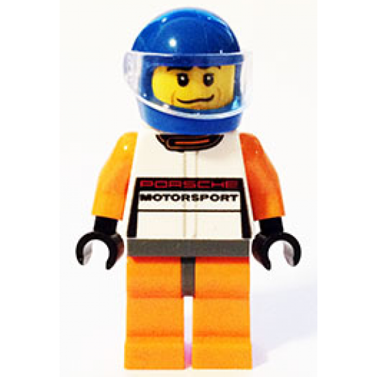 Porsche 911 GT Driver - Blue Helmet
