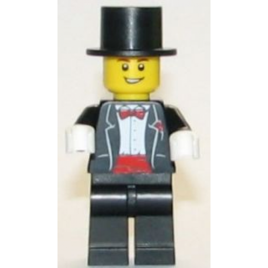 Groom with Top Hat