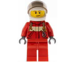 Paramedic - Pilot Male, White Helmet