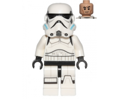 Imperial Stormtrooper - Printed Legs, Dark Azure Helmet Vents, Frown
