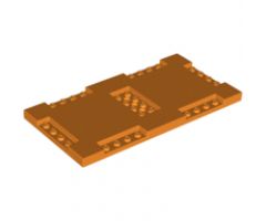 Brick, Modified 8 x 16 x 2/3 with 1 x 4 and 2 x 4 Indentations