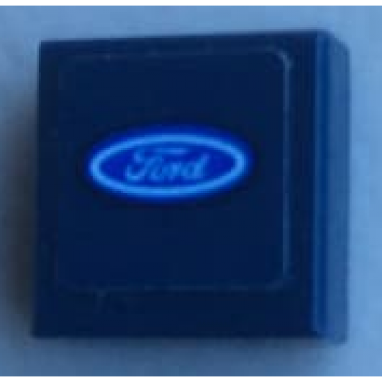 Tile 1 x 1 with Ford Logo Pattern (Sticker) - Set 75885