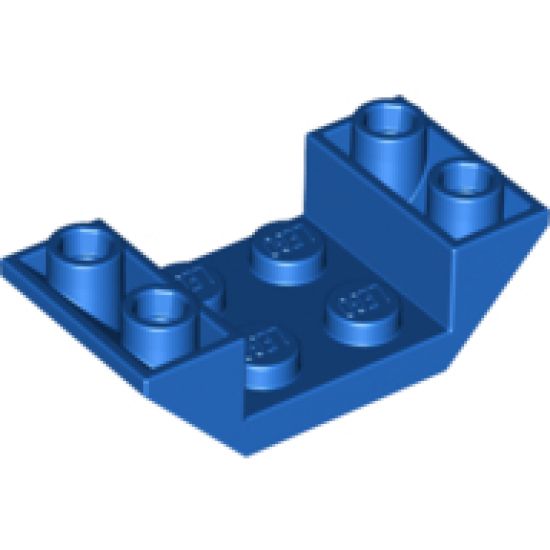 Slope, Inverted 45 4 x 2 Double with 2 x 2 Cutout