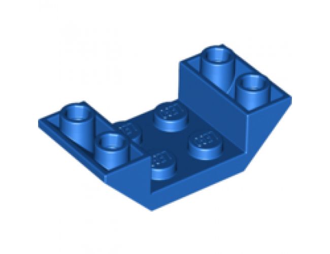 Slope, Inverted 45 4 x 2 Double with 2 x 2 Cutout