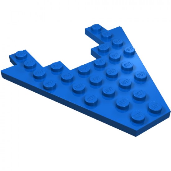 Wedge, Plate 8 x 8 with 3 x 4 Cutout
