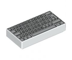 Tile 1 x 2 with Computer Keyboard Standard Pattern