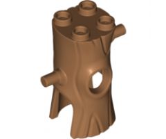 Minifigure, Headgear Head Cover, Costume Tree Trunk