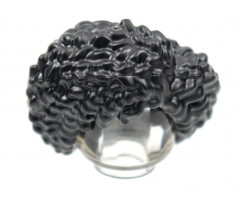 Minifigure, Hair Female Coiled, Parted Wash and Go