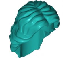Minifigure, Hair Female Mid-Length Wavy with Center Part