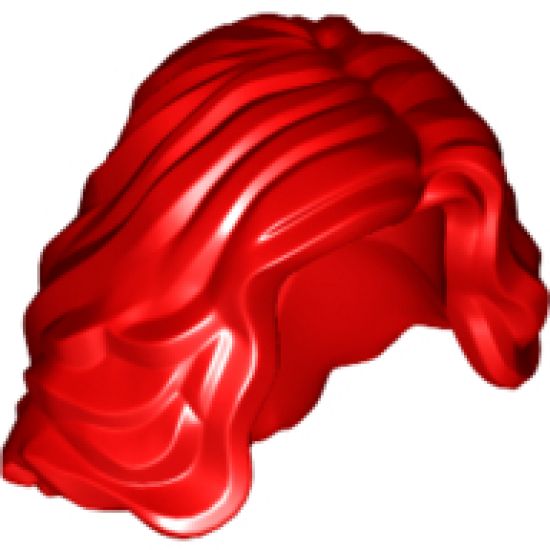 Minifigure, Hair Female Mid-Length Wavy