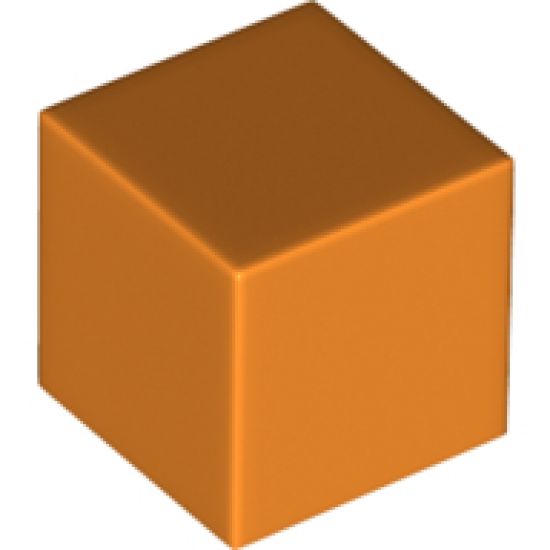 Minifigure, Head, Modified Cube, Plain
