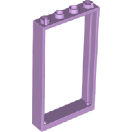 Door, Frame 1 x 4 x 6 with Two Holes on Top and Bottom