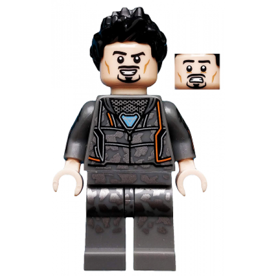 Tony Stark - Hoodie, Silver Camo