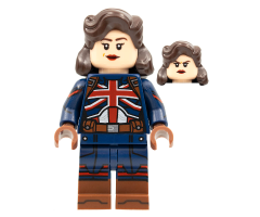 Captain Carter, Marvel Studios (Minifigure Only without Stand and Accessories)