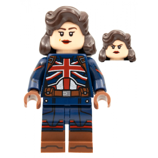 Captain Carter, Marvel Studios (Minifigure Only without Stand and Accessories)