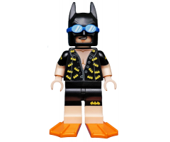 Vacation Batman, The LEGO Batman Movie, Series 1 (Minifigure Only without Stand and Accessories)