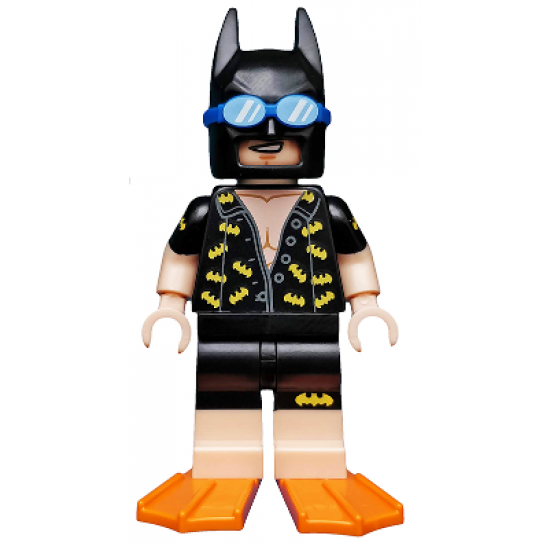 Vacation Batman, The LEGO Batman Movie, Series 1 (Minifigure Only without Stand and Accessories)