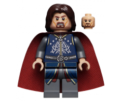 Aragorn, Dark Red and Black Cape