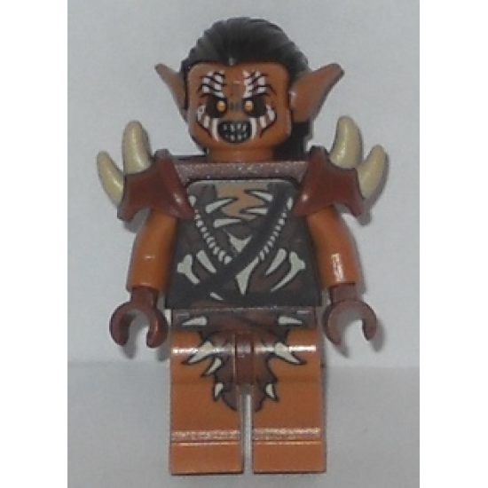 Gundabad Orc - Hair and Shoulder Spikes