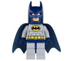 Batman - Light Bluish Gray Suit with Yellow Belt and Crest, Dark Blue Mask and Cape (Type 1 Cowl)
