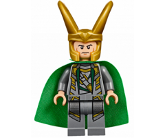 Loki - Shiny Starched Fabric Cape