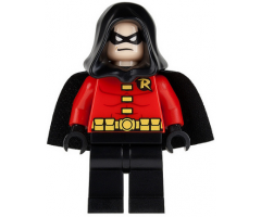 Robin - Black Cape and Hood