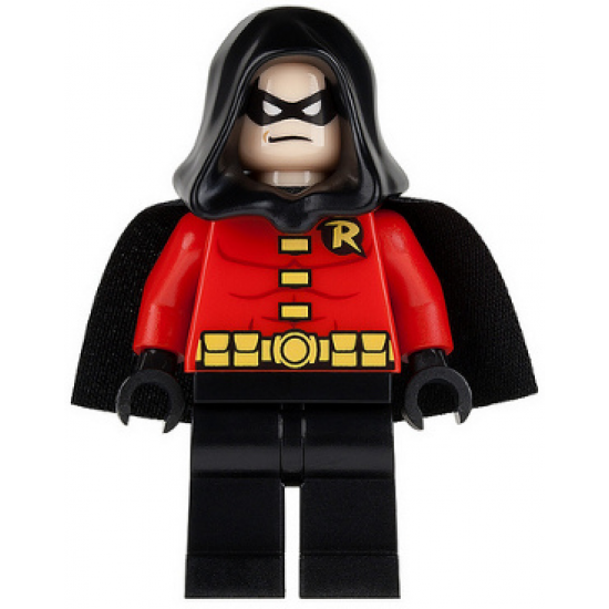 Robin - Black Cape and Hood