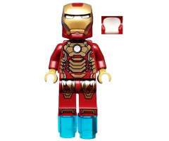 Iron Man Mark 42 Armor (Plain White Head)