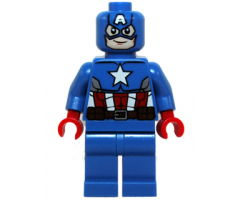 Captain America - Blue Suit, Brown Belt