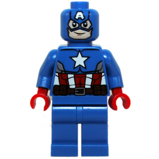 Captain America - Blue Suit, Brown Belt