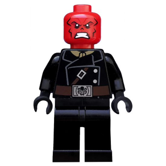Red Skull - Dark Brown Belt