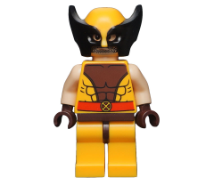 Wolverine - Mask, Dark Brown Hands