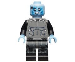 Electro, Dark Bluish Gray and Black Suit