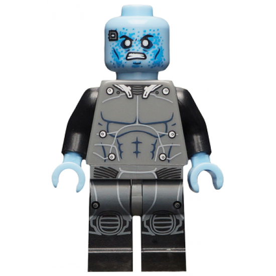 Electro, Dark Bluish Gray and Black Suit
