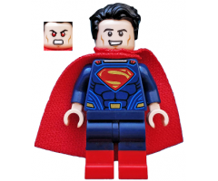 Superman - Dark Blue Suit, Tousled Hair, Red Boots