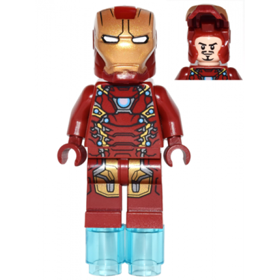 Iron Man Mark 46 Armor - Partial Circle on Chest