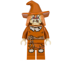 Scarecrow, Dark Orange Floppy Hat