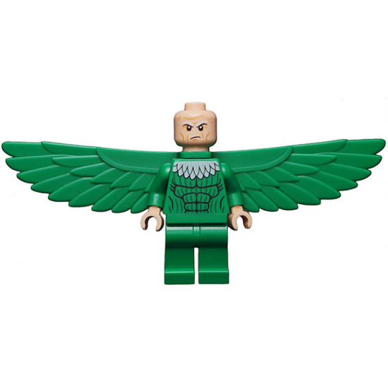 Vulture, Green Costume and Falcon Wings